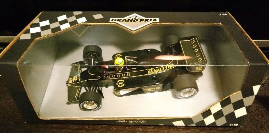 ミニチャンプス 1/18 F1 ロータス 97T ルノー A.セナ