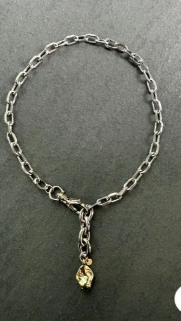 FOSIE ボリュームチェーンネックレス / シルバー