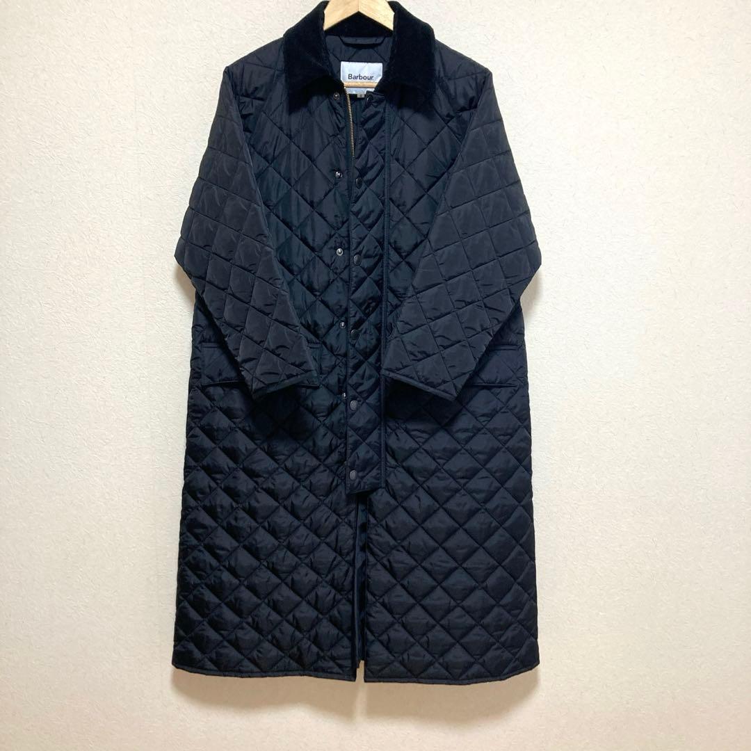 Barbour バブアー キルティングコート レディースM ブラック