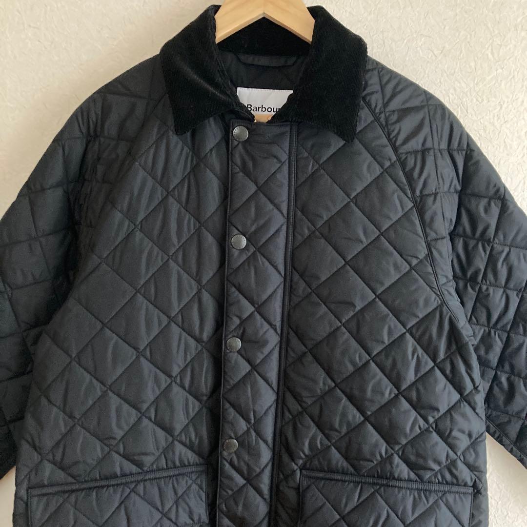 Barbour バブアー キルティングコート レディースM ブラック