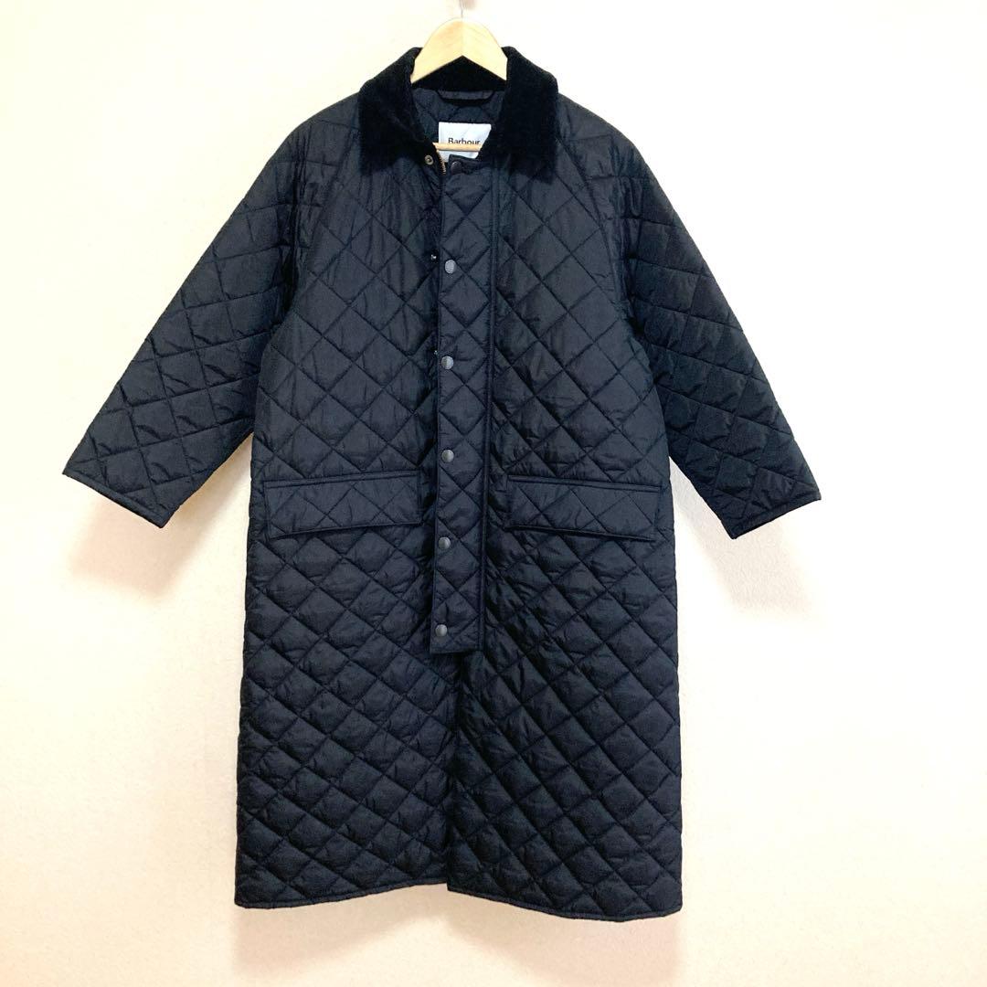 Barbour バブアー キルティングコート レディースM ブラック