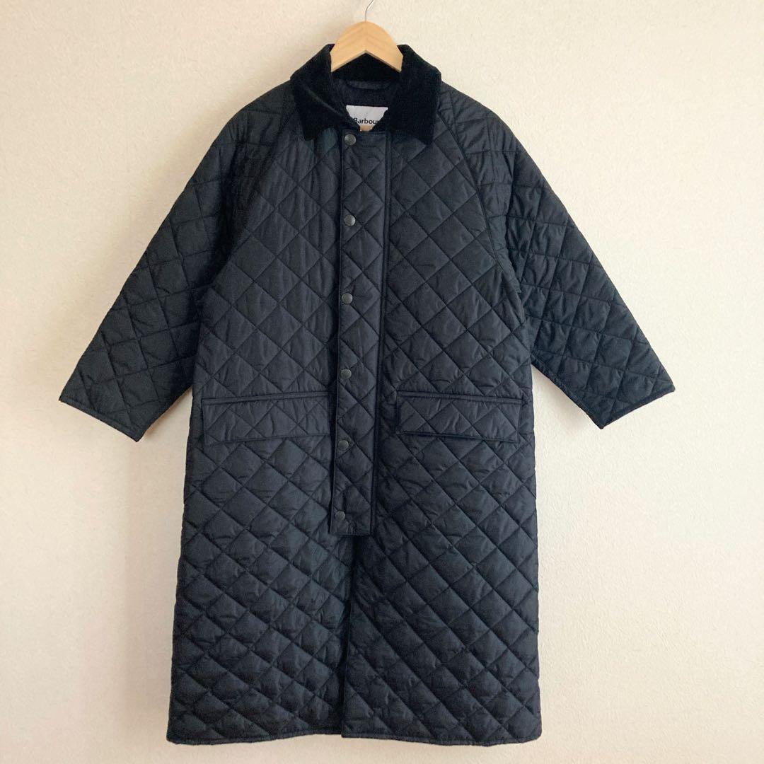 Barbour バブアー キルティングコート レディースM ブラック