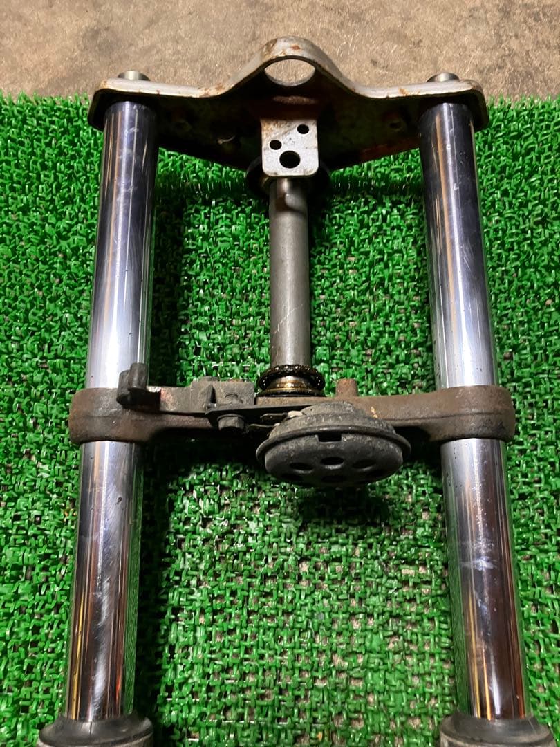 NSR50 フロントフォーク　ステム　トップブリッジ