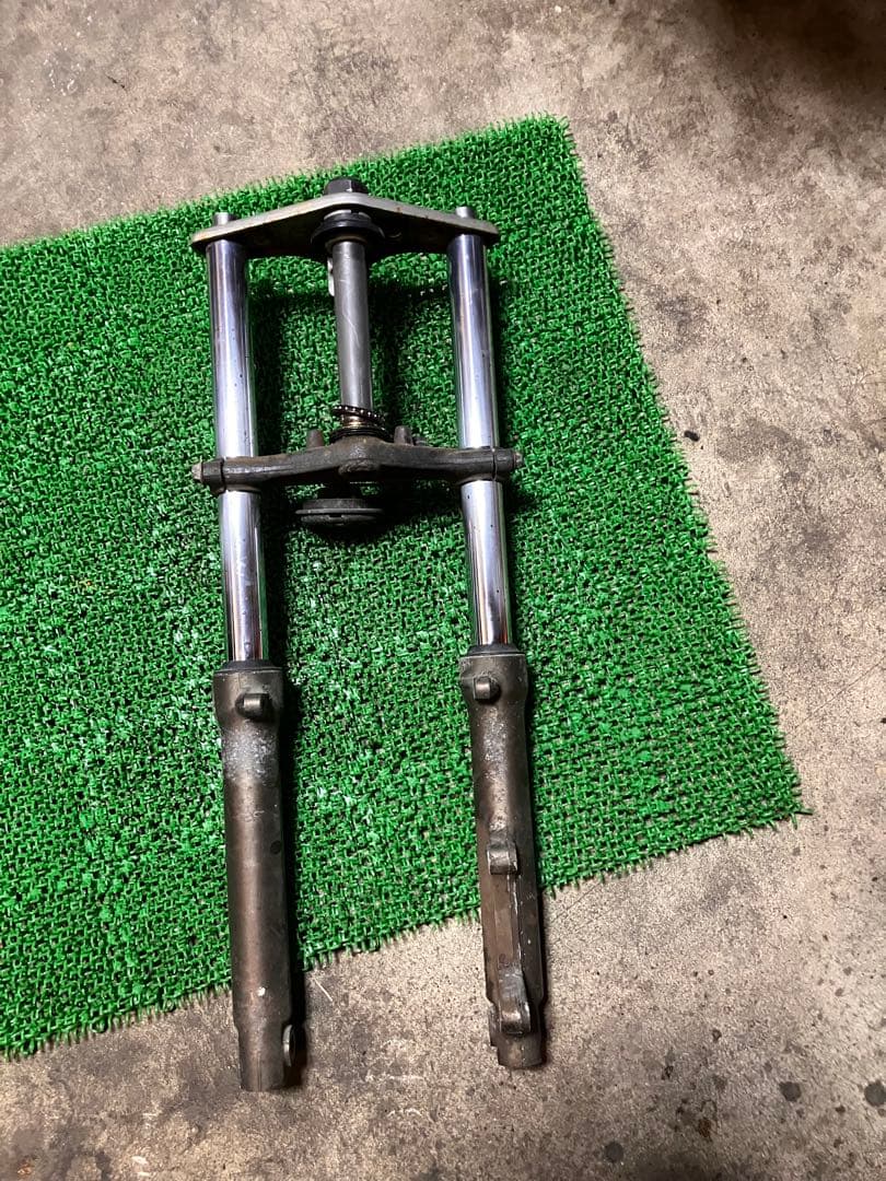 NSR50 フロントフォーク　ステム　トップブリッジ