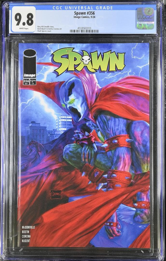 アメコミリーフ Spawn #356 CGC 9.8