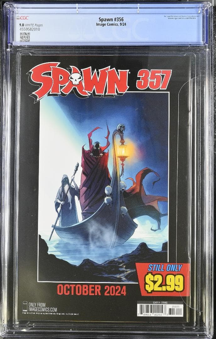 アメコミリーフ Spawn #356 CGC 9.8