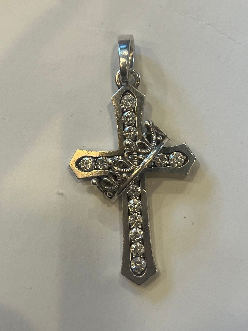 Justin Davis クロスペンダント シルバー925