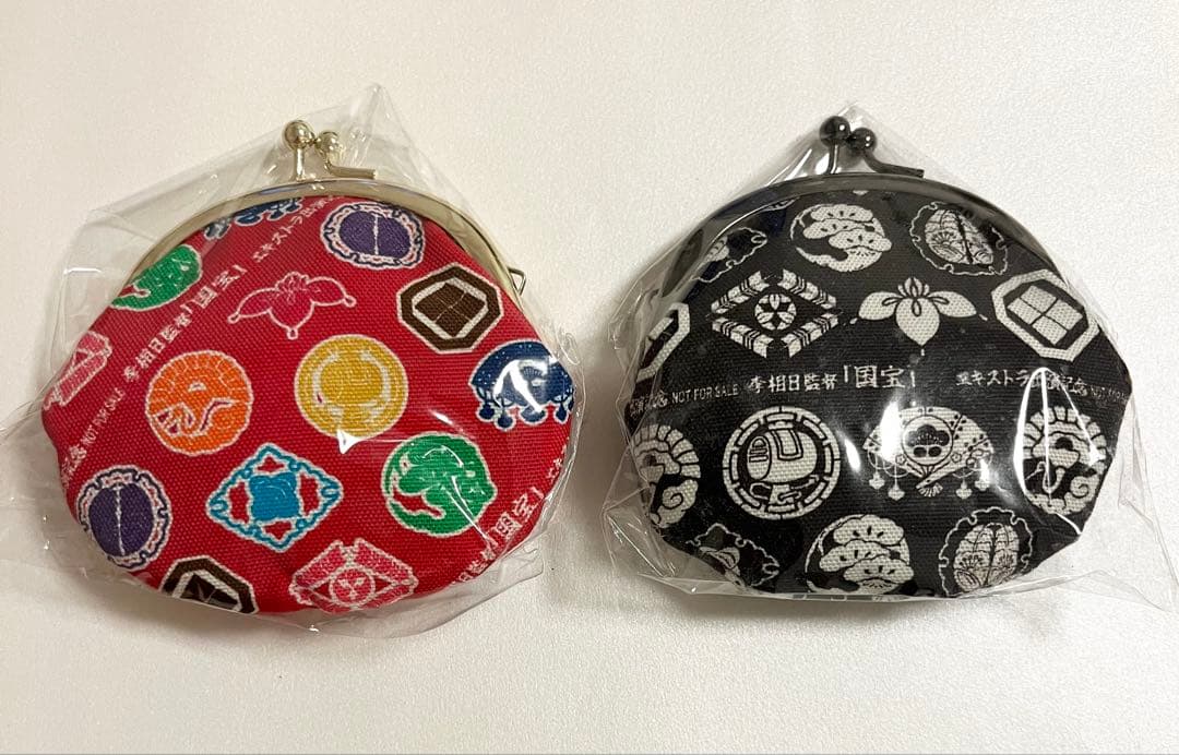 映画 国宝 エキストラ参加記念品 がま口ポーチ 2点