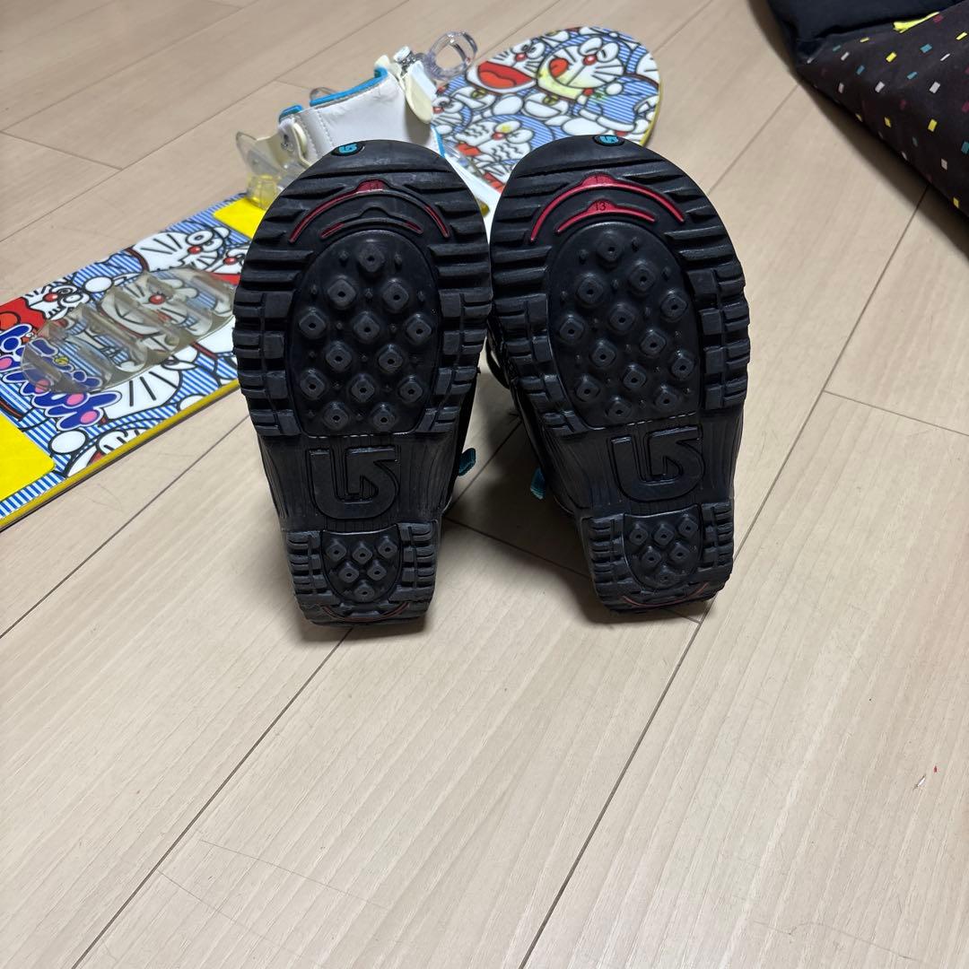 りら 【送料込】スノーボード(板＋ブーツ＋ビン)3点セット 子供用