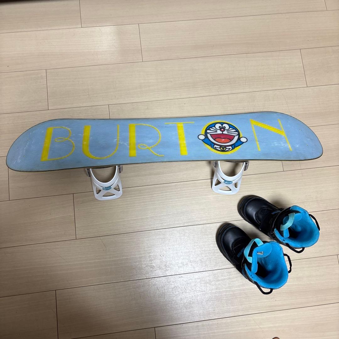 りら 【送料込】スノーボード(板＋ブーツ＋ビン)3点セット 子供用