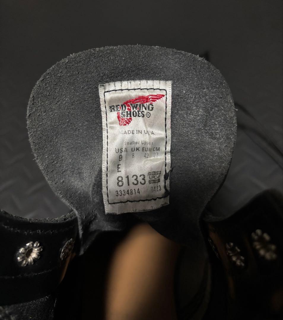 Red wing レッドウイング　スーパーソール　8133　　9Ｅ　27cm