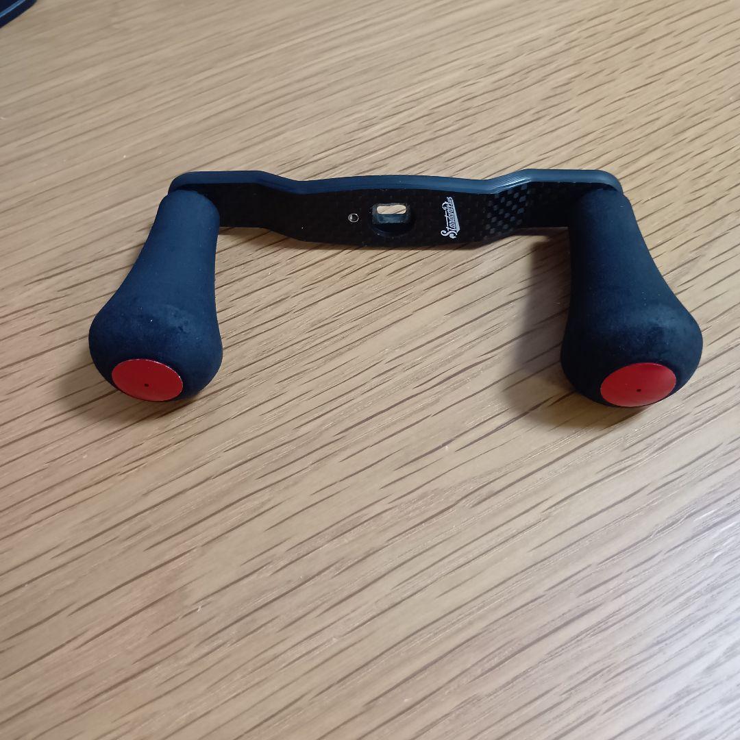 スタコン studio COMPOSITE ベイトリール パワーハンドル 黒/赤