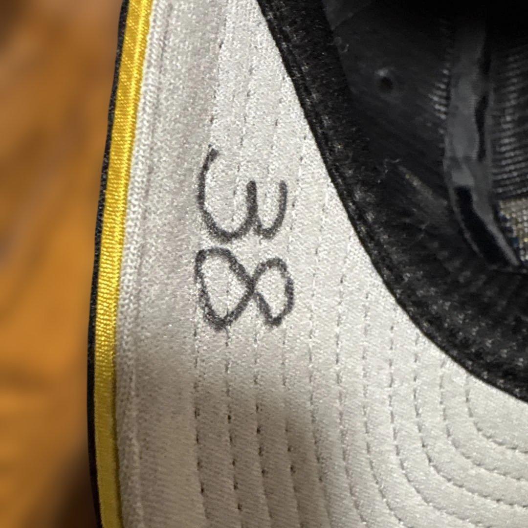 【実使用】武田勝 直筆サイン入り 選手支給品 キャップ