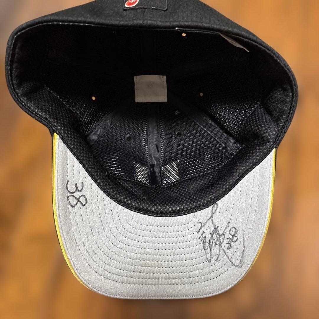 【実使用】武田勝 直筆サイン入り 選手支給品 キャップ