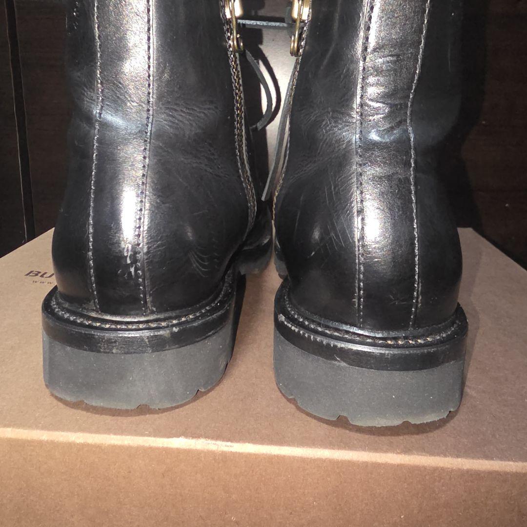 サイズ40 BUTTERO B6790 ワークブーツ ブラック NERO