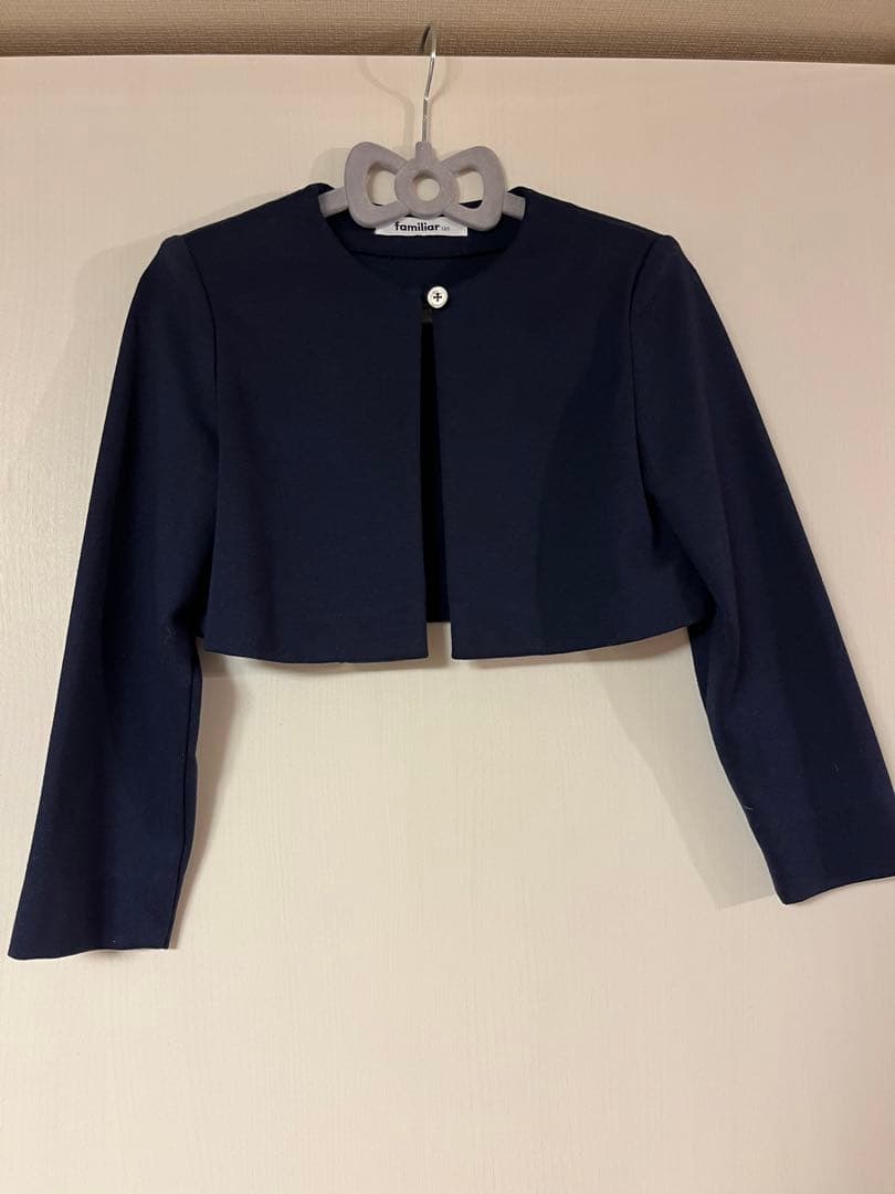 お値下げ【卒入学式】familiarのワンピース