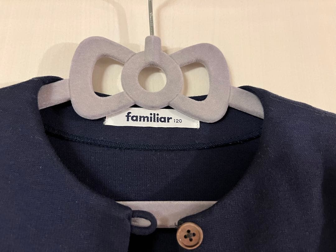 お値下げ【卒入学式】familiarのワンピース