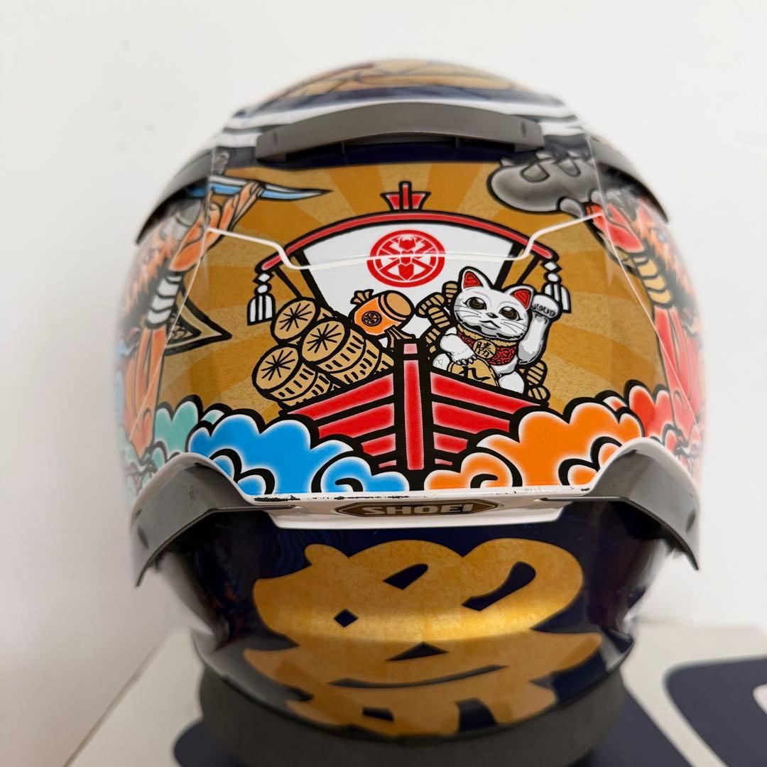 shoei x14 マルケス モテギ3 中古美品（59-60）Lサイズ