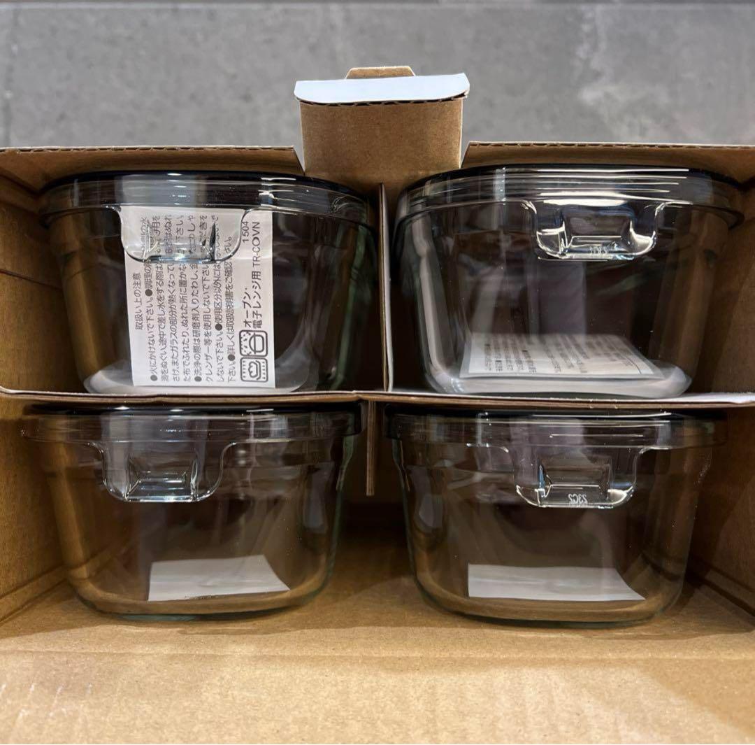 iwaki 食品保存容器 450ml×4, 500ml×4, 800ml×3