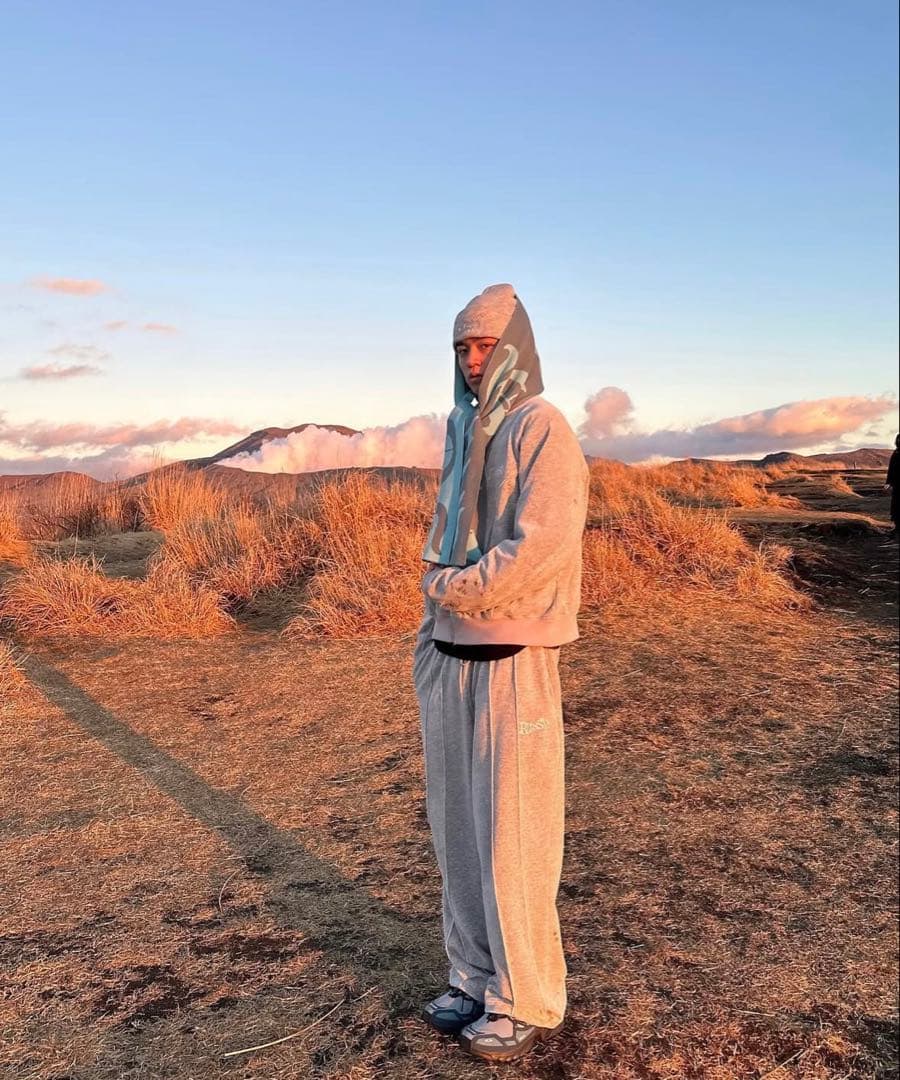 IGGY X PROV SCARF BLUE/SAX かつきくん着用