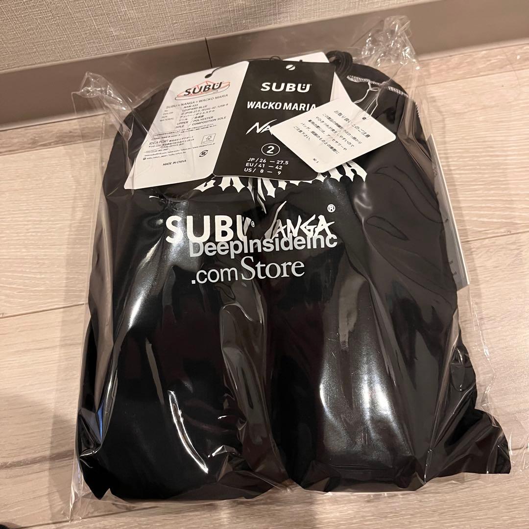 靴 2 WACKO MARIA x NANGA x SUBU