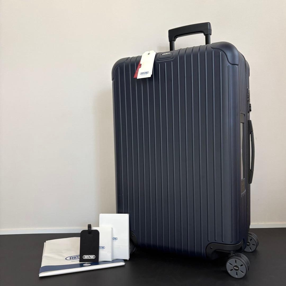 新品　RIMOWA SALSA E-TAG 78L キャリーケース　ネイビー