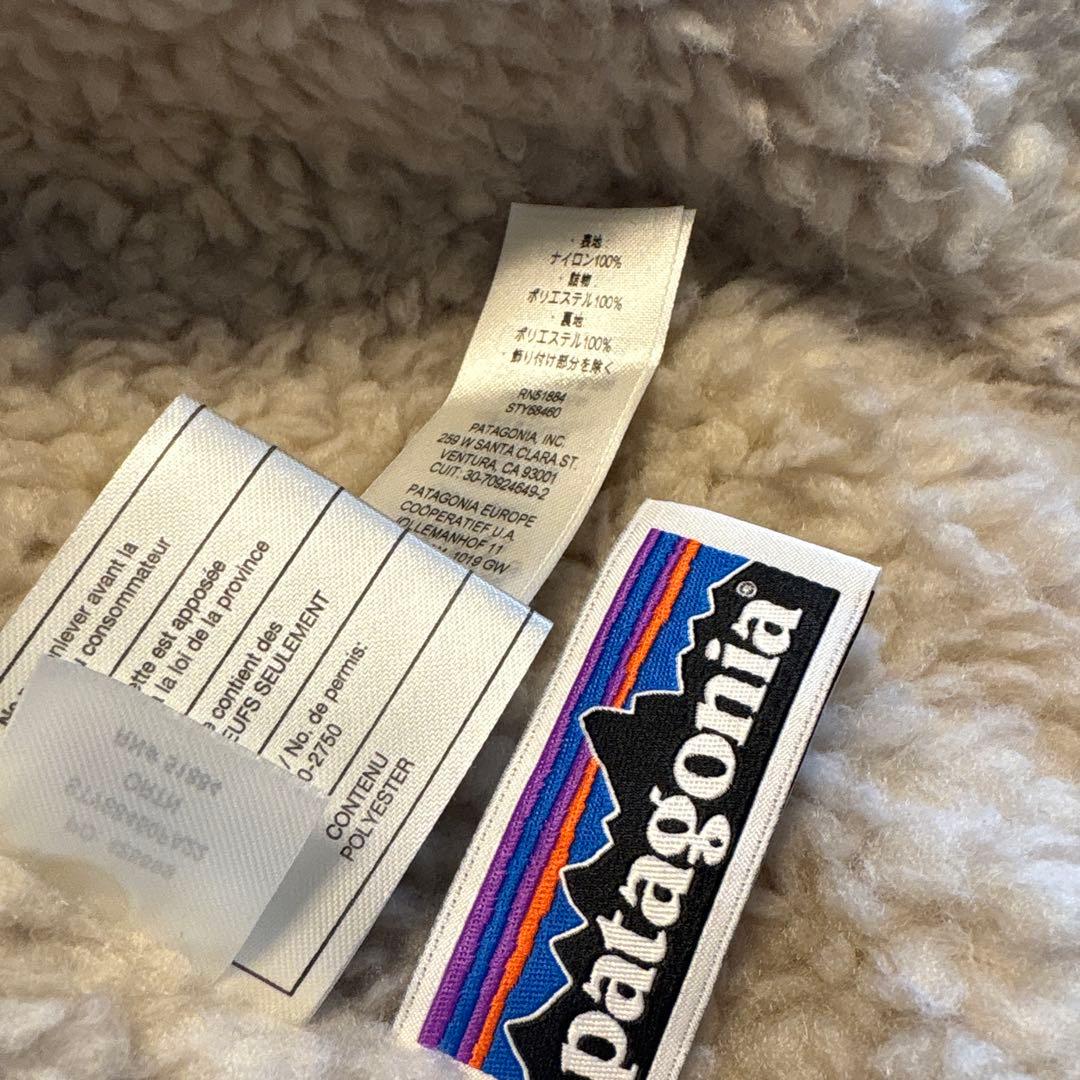 Patagonia フード付きジャケット キッズXXL ベージュ
