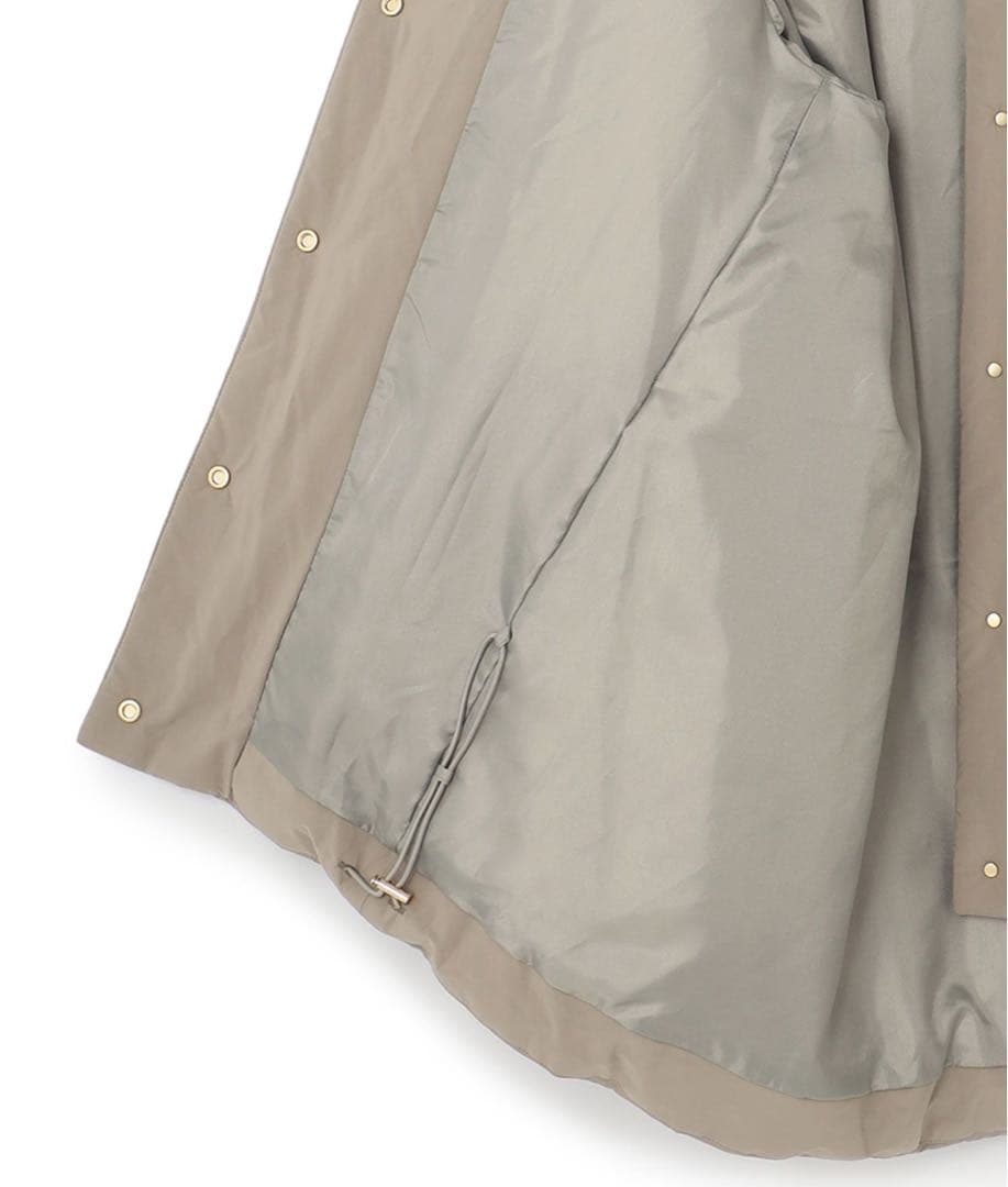 ICB パディングジャケット アッシュカーキ系