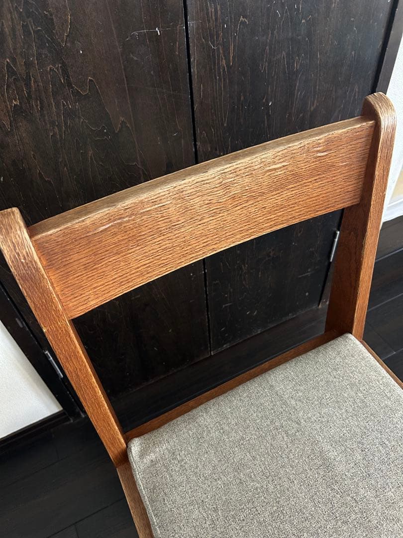 unico コルソダイニングチェア 2脚セットグレー・緑