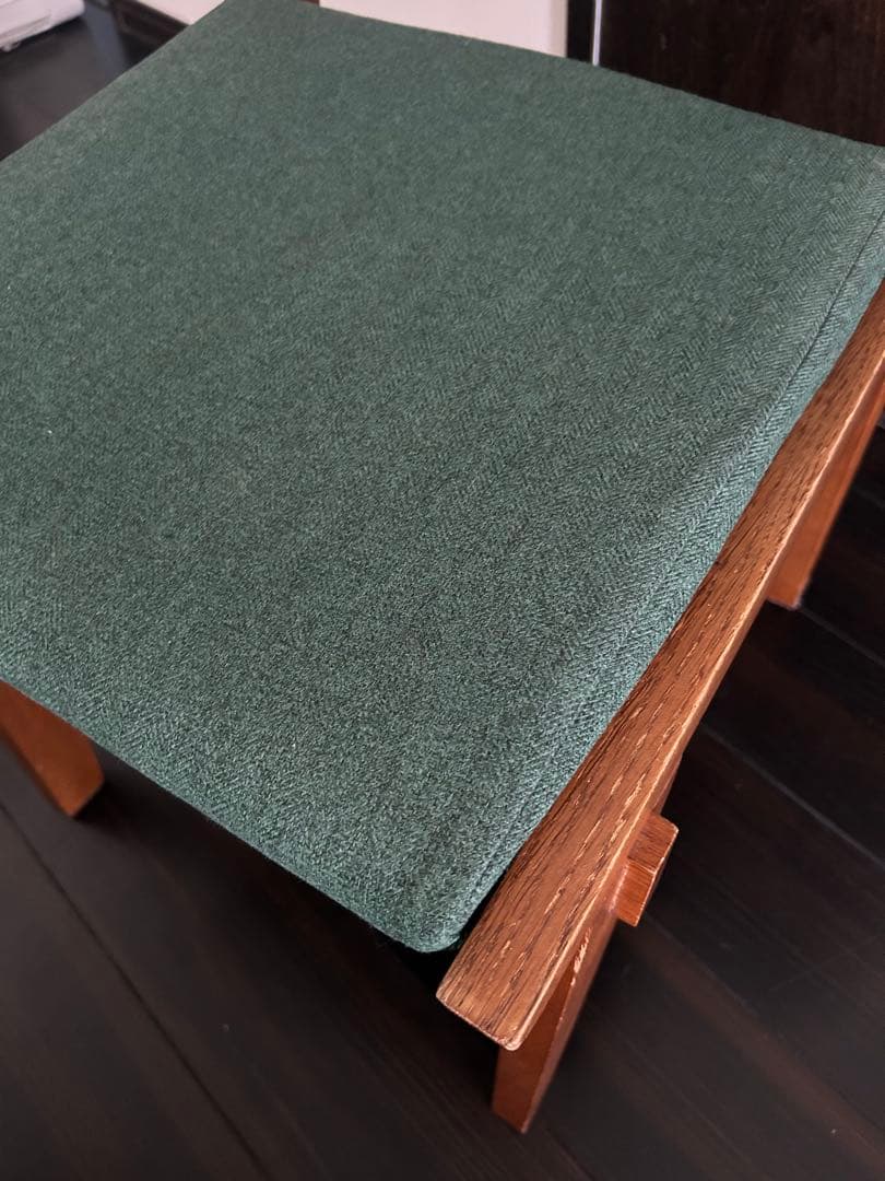 unico コルソダイニングチェア 2脚セットグレー・緑