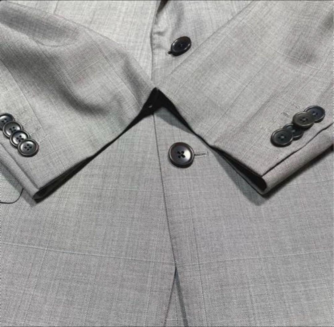 極美品　ブルックスブラザーズ　セットアップ　スーツ　グレー　チェック