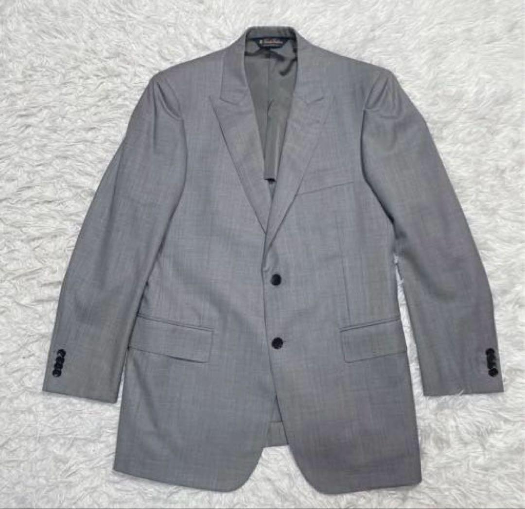 極美品　ブルックスブラザーズ　セットアップ　スーツ　グレー　チェック