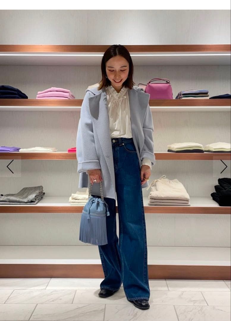 Ballsey プレミアムウールリバーフーデットショートコート