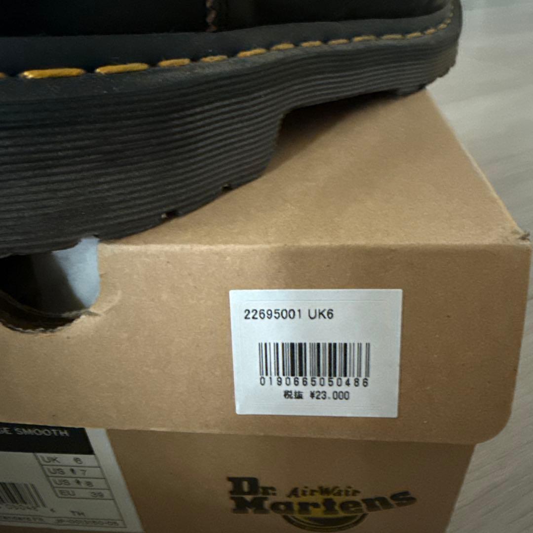 靴 Dr.Martin 1461 GHILLIE 22695001 BLACK