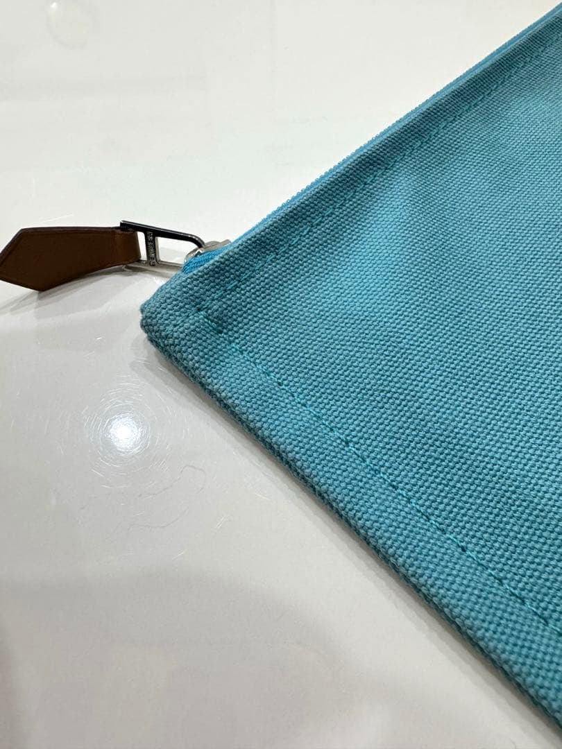 新春セール！　HERMES ヨッティング　フラット　GM　キャンバス　ポーチ