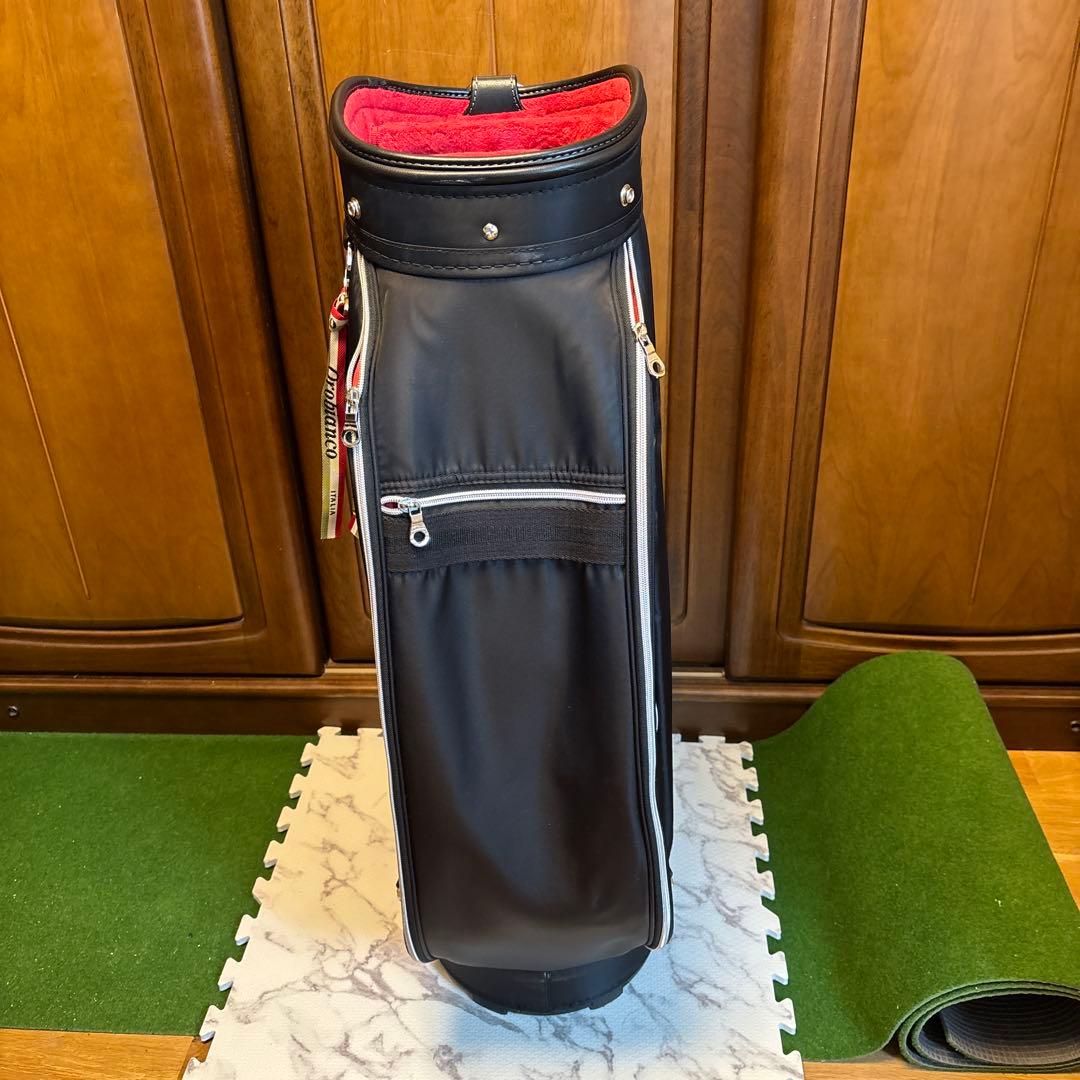 オロビアンコキャディバッグ　ブラック