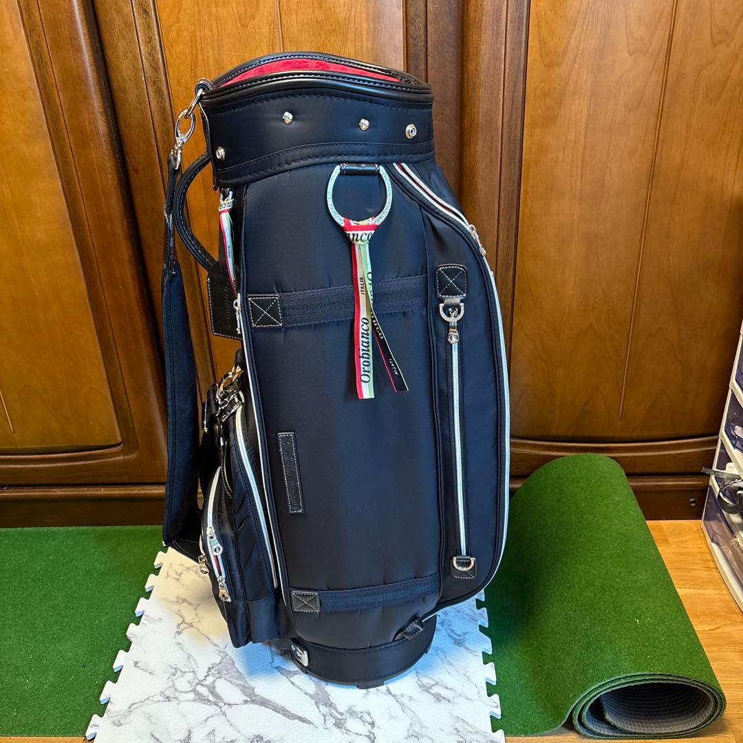 さ*く様 オロビアンコキャディバッグ　ブラック