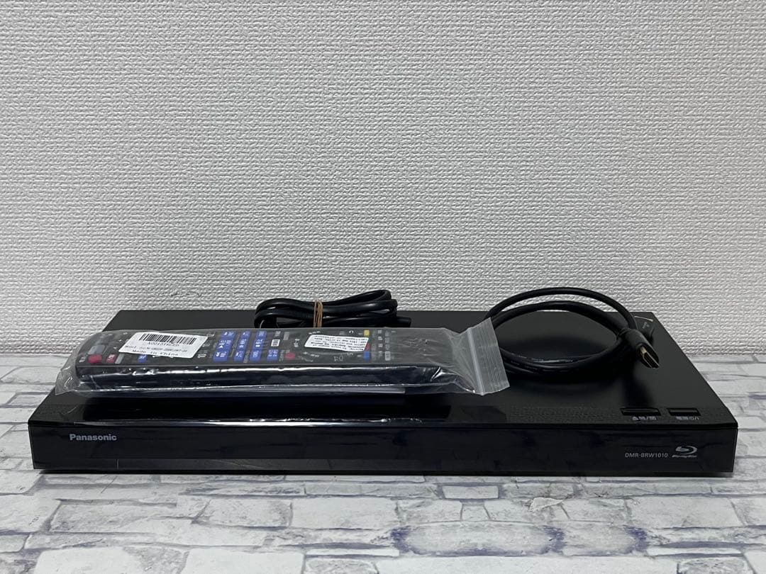 美品　1TB 2番組録画　パナソニック　BDレコーダー　DMR-BRW1010