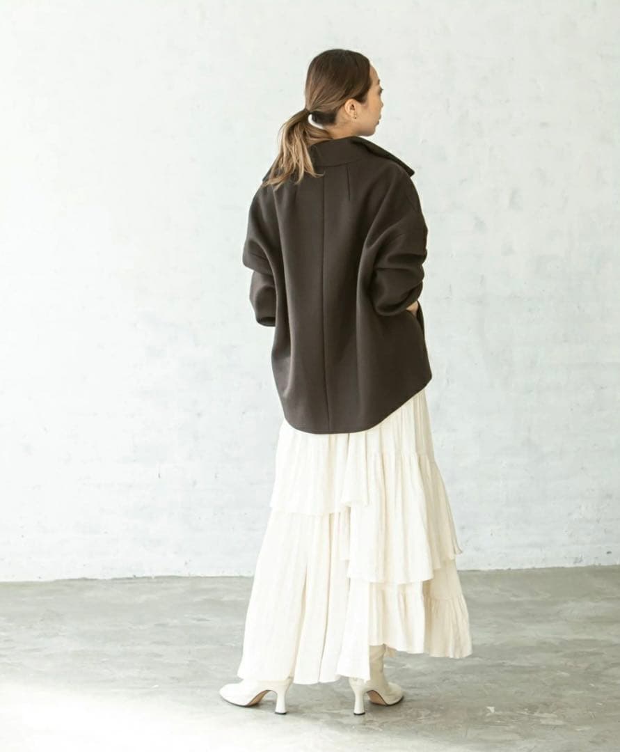 ♡美品♡NOBLE MANTECOオーバーショートコート