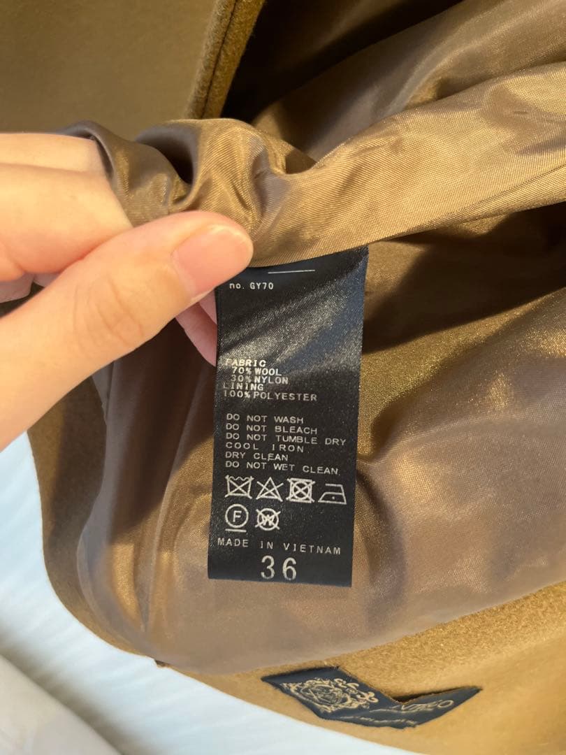 ♡美品♡NOBLE MANTECOオーバーショートコート