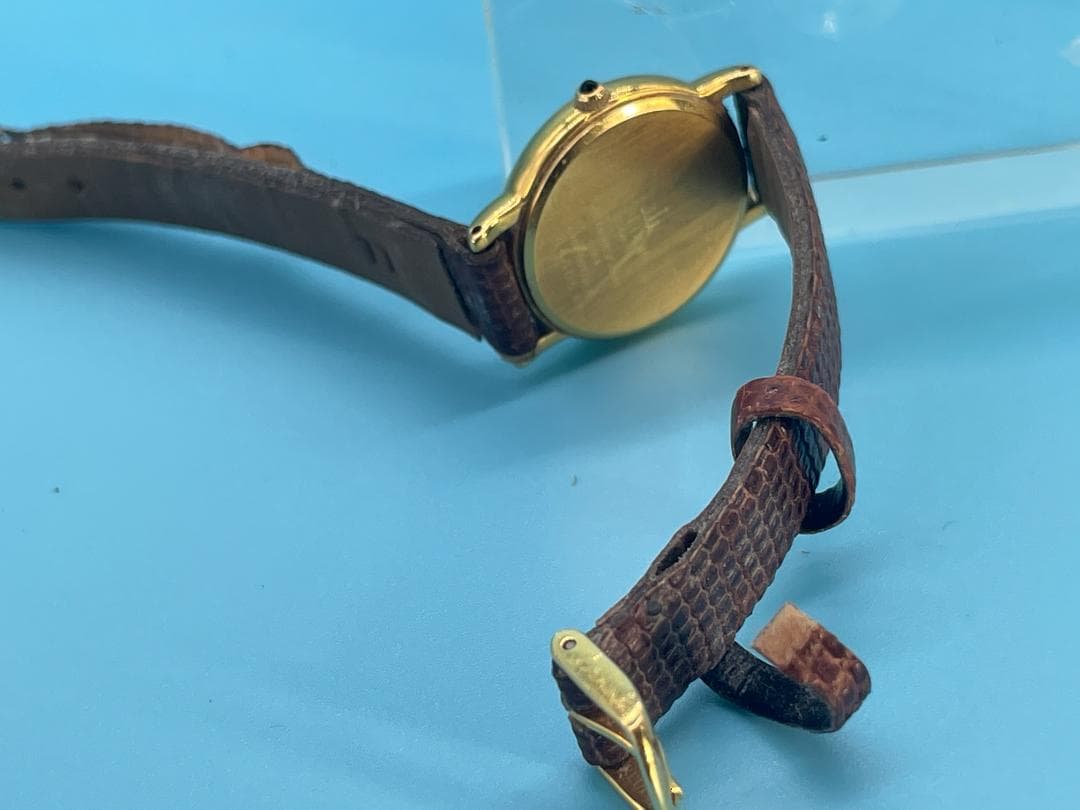 SEIKO CREDOR レディース 純金 18KT 腕時計 クォーツ