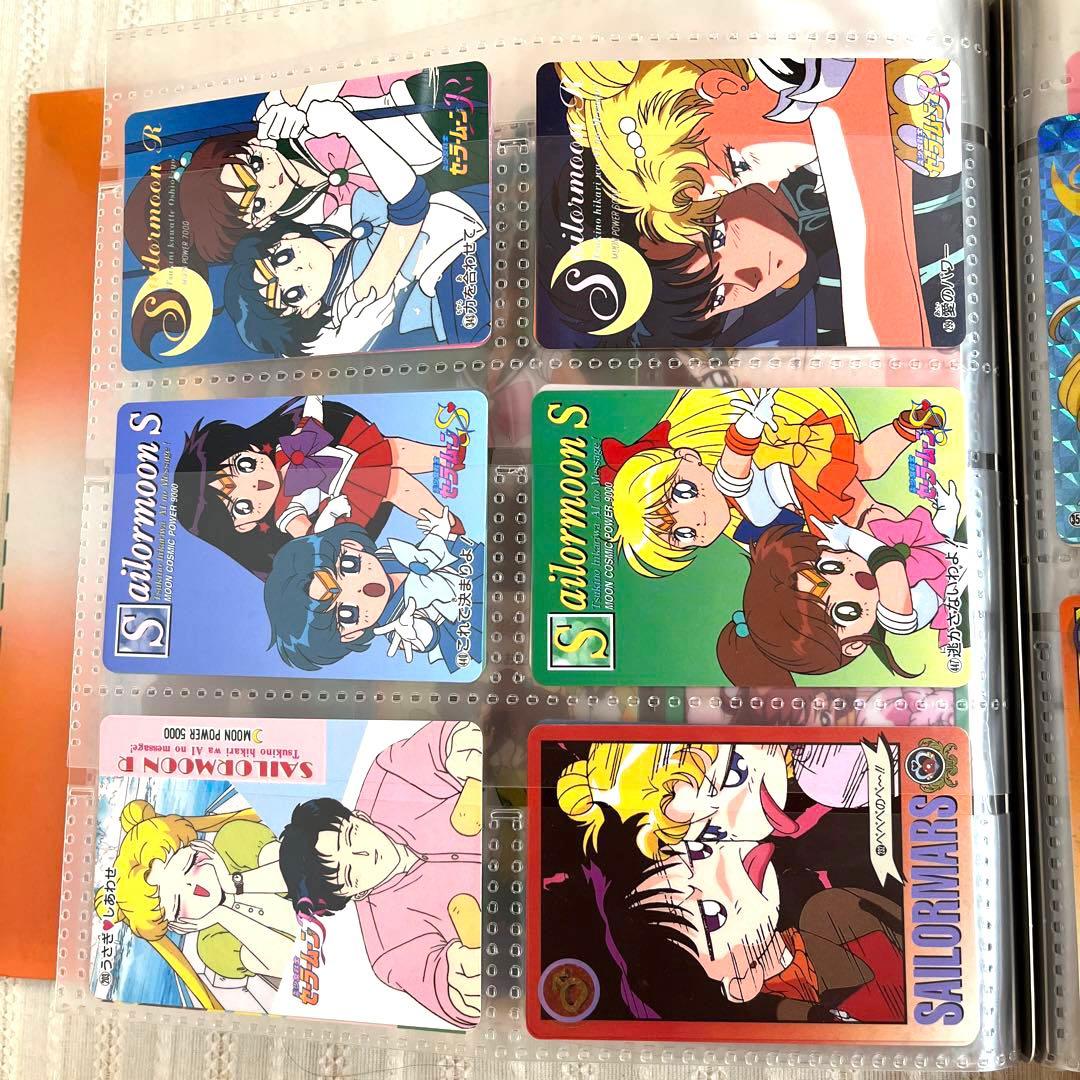 美少女戦士セーラームーン　カードダス　ファイル&カード106枚　まとめ売り