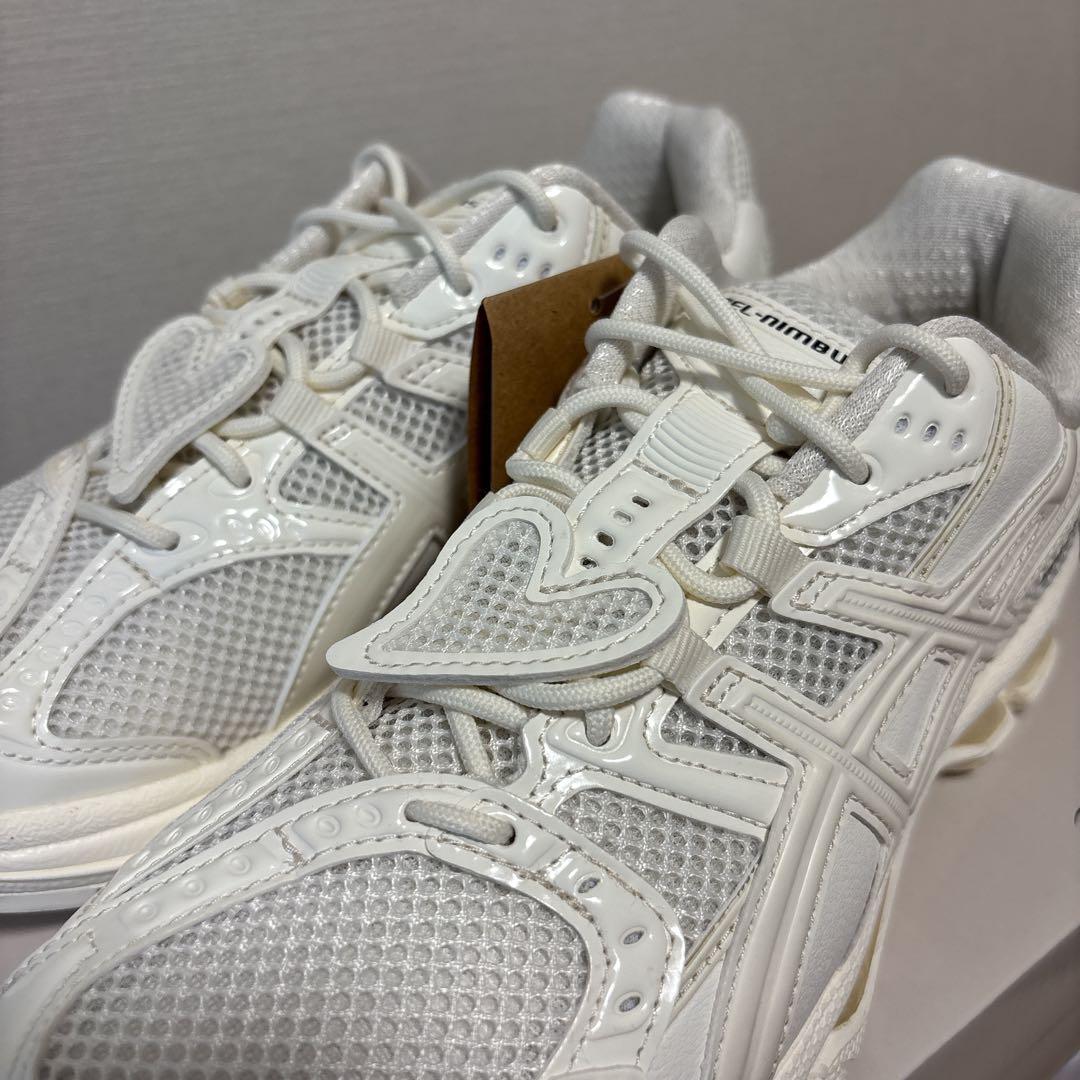 kimhekim Asics Gel-Nimbus 10.1ホワイト24.5cm
