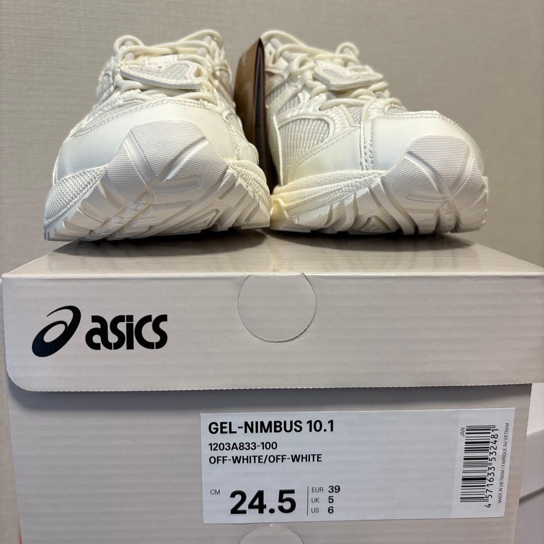 kimhekim Asics Gel-Nimbus 10.1ホワイト24.5cm