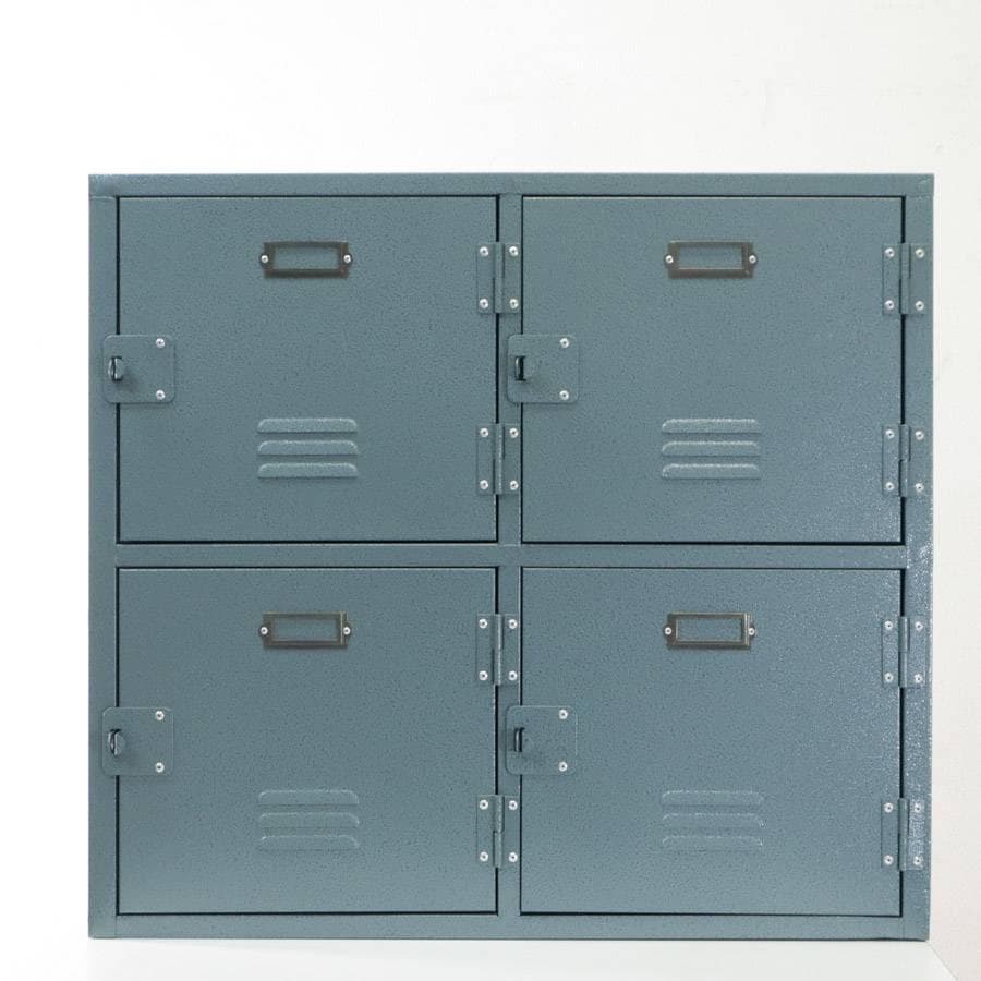 東谷 ラルド チェスト4D グリーン スチール ロッカー キャスター欠品 2