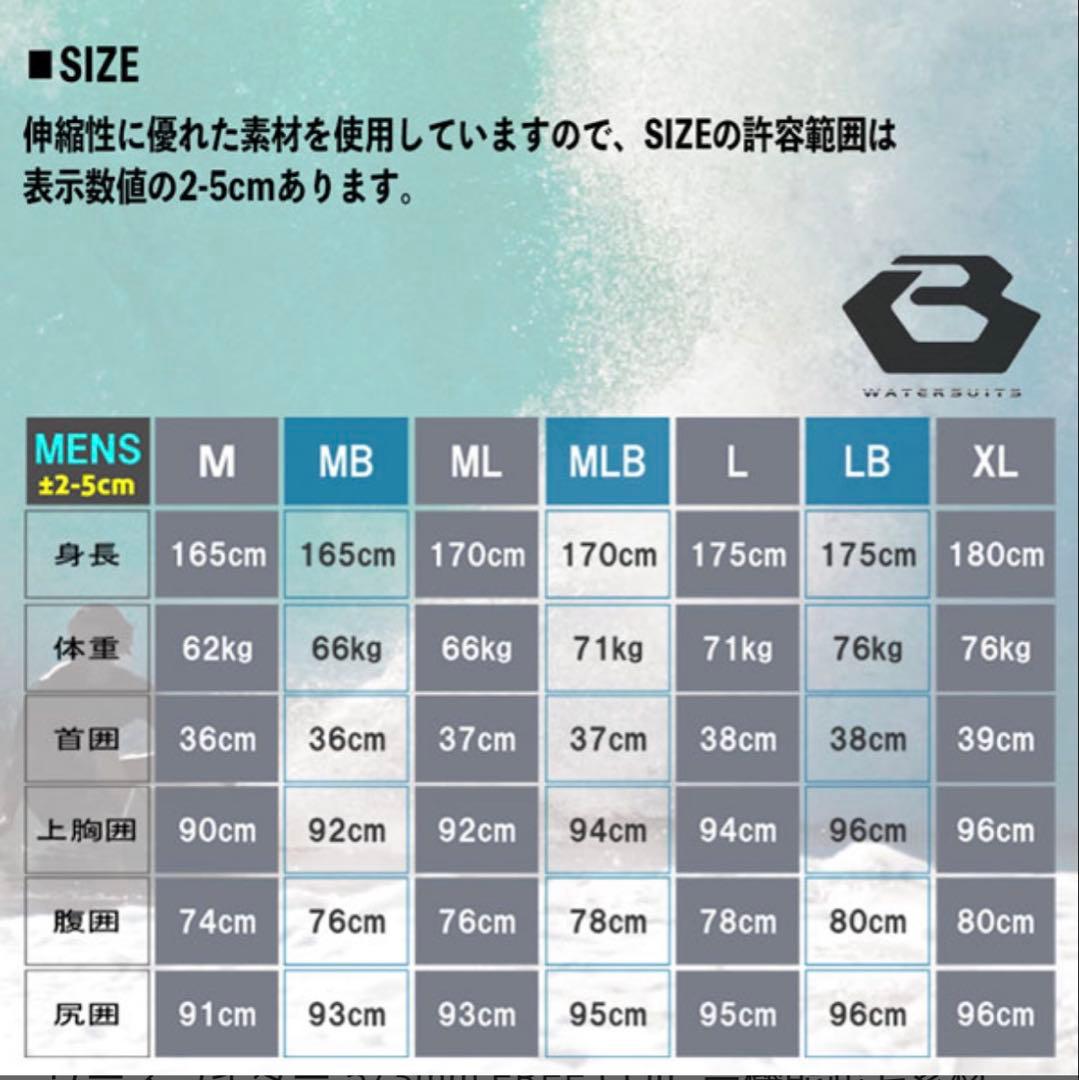TOMO　ビーウェット セミドライ 5/3mm