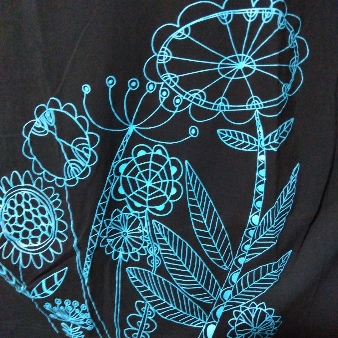 ♥新春赤字売り切り♥❣美品❣トクコ❣ チュール切り替え花柄チュニック