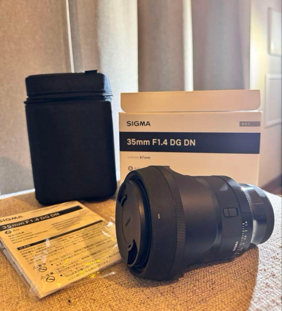 SIGMA 35mm F1.4 dgdn art eマウント用　おまけ付き