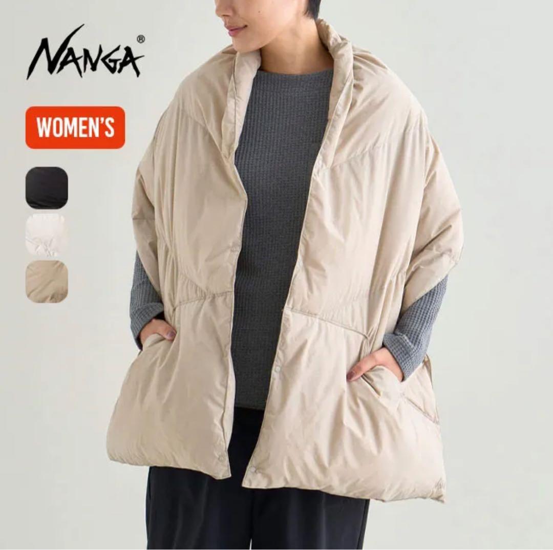 ナンガダウンポンチョマフラー