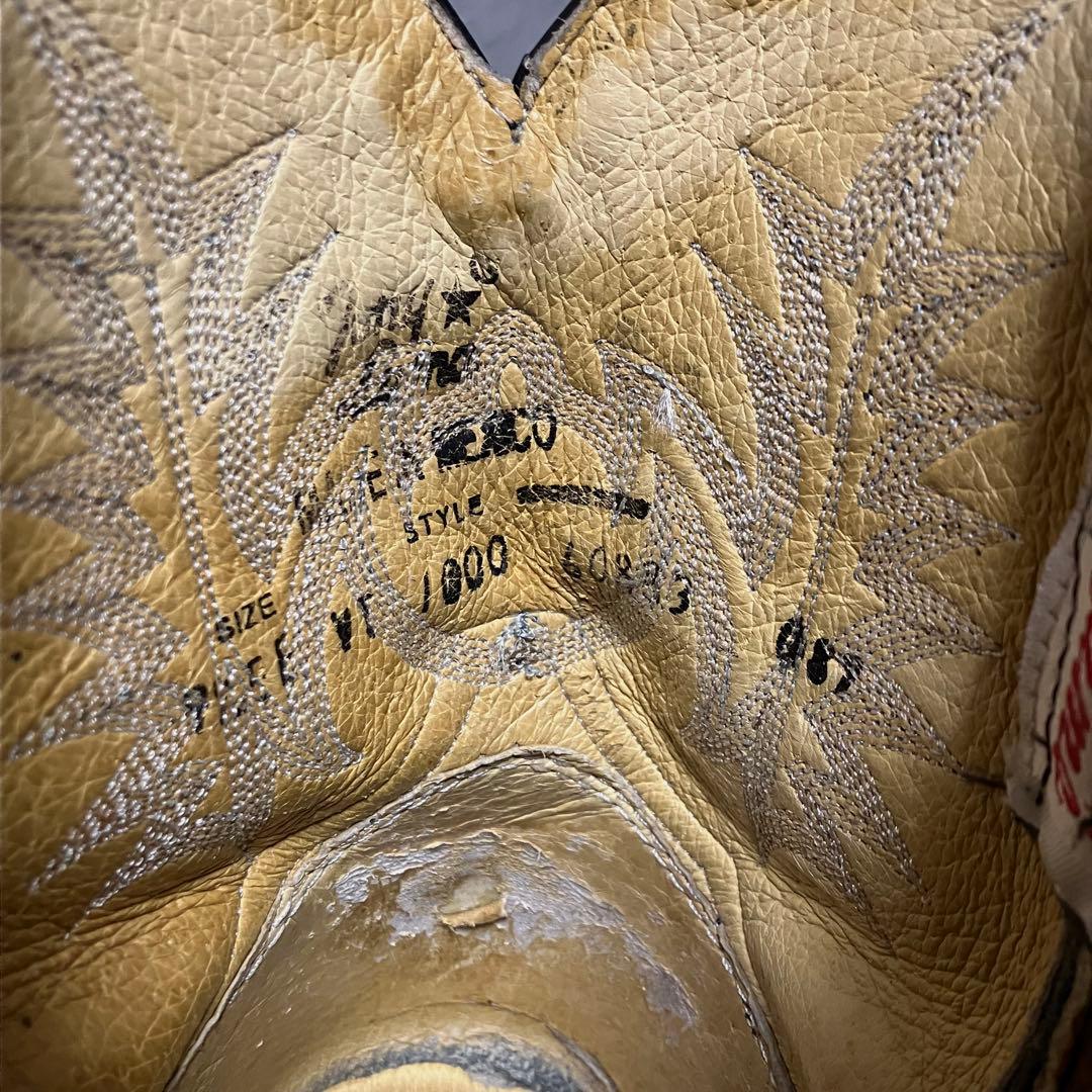 極美品　トニーラマ　ウエスタンブーツ　ショート丈　ブラック　メキシコ製　2115